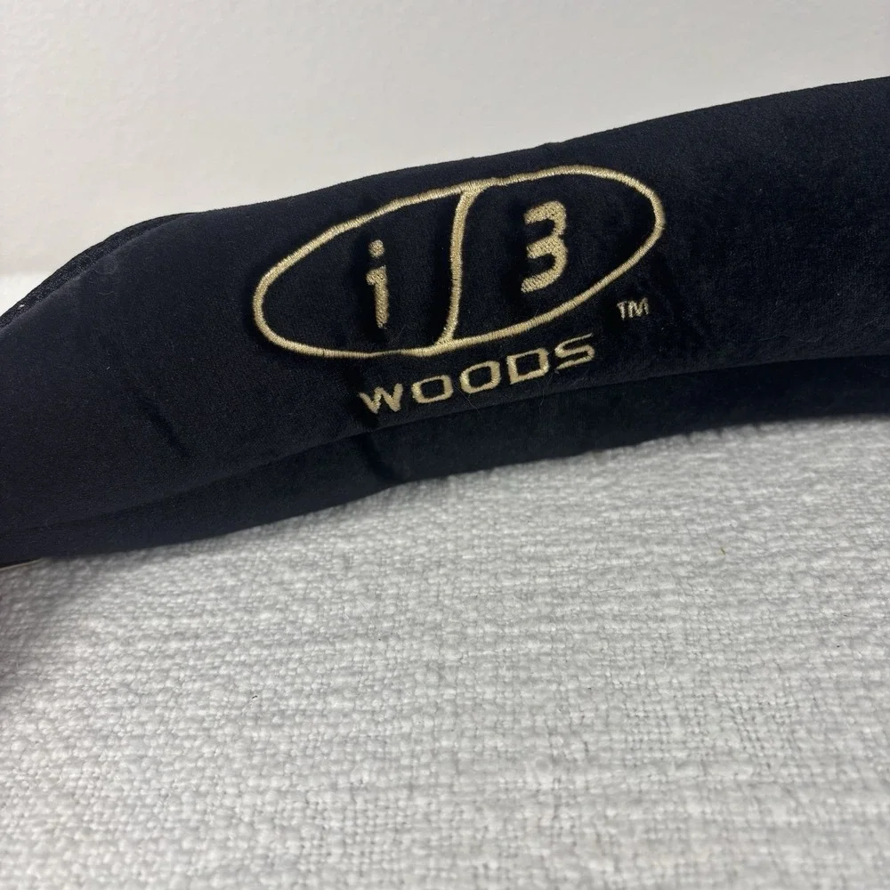 PING i3 17-4‎ Steel Driver 1 Woods Tag Golf Club Headcover Head Cover Black Gold
